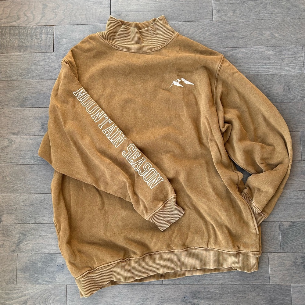 Mountain Season Tan Sweater